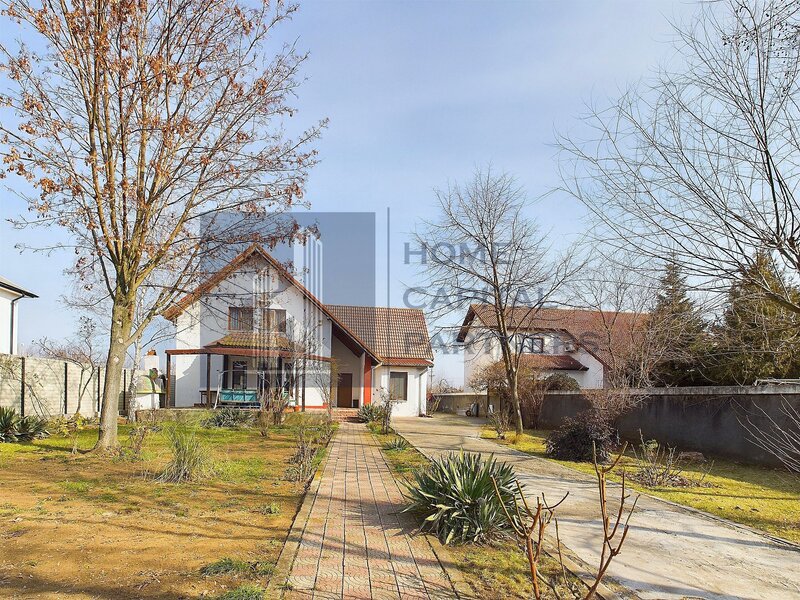 Buftea, casa de vanzare 6 camere, 3 bai, utilitati.